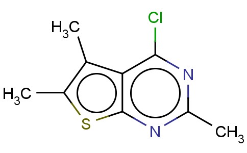 4-CHLORO-2,5,6-TRIMETHYLTHIENO[2,3-D]PYRIMIDINE